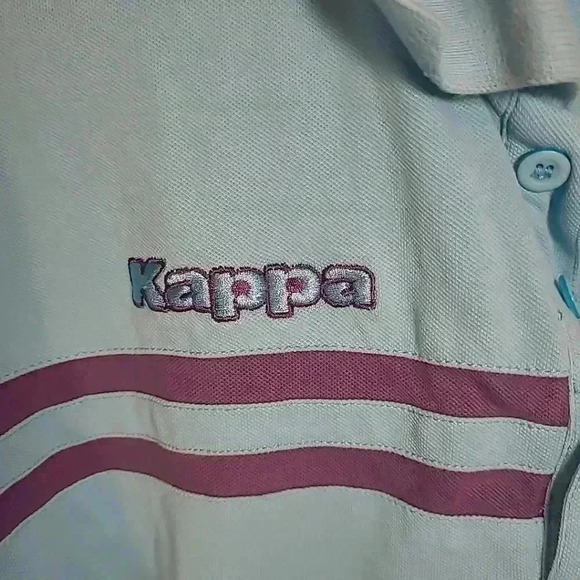 Kappa Polo Shirt Adult Extra Large Blue Purple Soccer Casual Rugby Mens - Picture 4 of 7